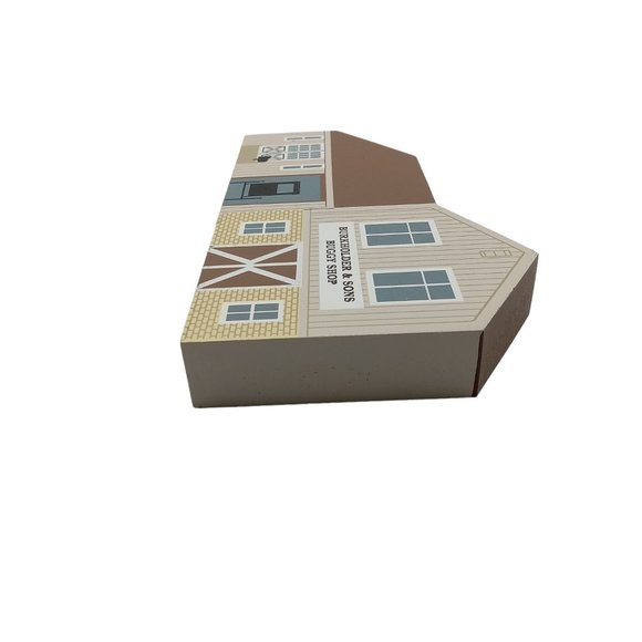 Cat's Meow Village Burkholder & Sons Buggy Shop Amish Craftsmen Series Signed - Picture 5 of 8